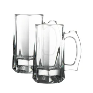 Jogo de Canecas para cerveja, Vidro, Pub, 300ml, Pasabahce - 26666