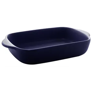 Travessa Nórdica Bon Gourmet, Azul, Porcelana - 28621