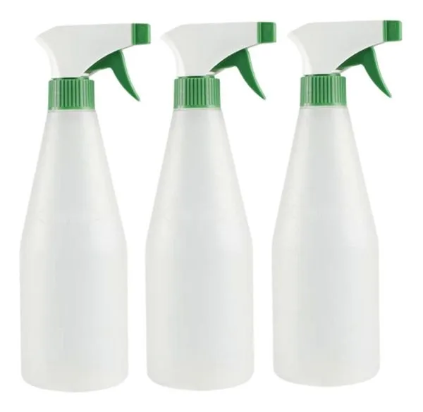 Kit 3 Pulverizadores Multsprayer Branco 500ml Guarany