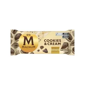 Picolé Kibon Magnum Cookies & Cream 69g PICOLE KIBON MAGNUM