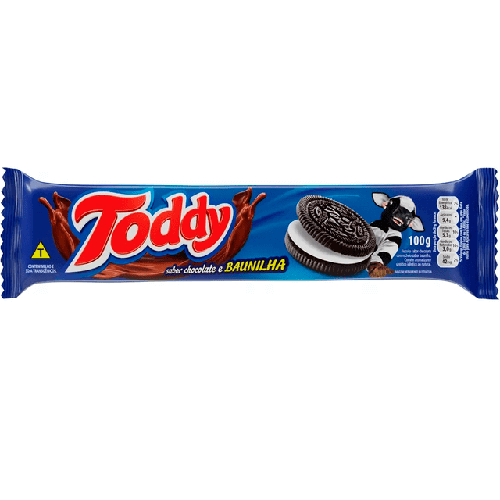 Biscoito Recheado Toddy Baunilha 100g