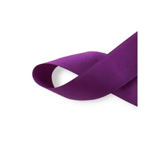 Fita De Cetim Tecida -10 Metros/15 Mm/roxo Nº 27