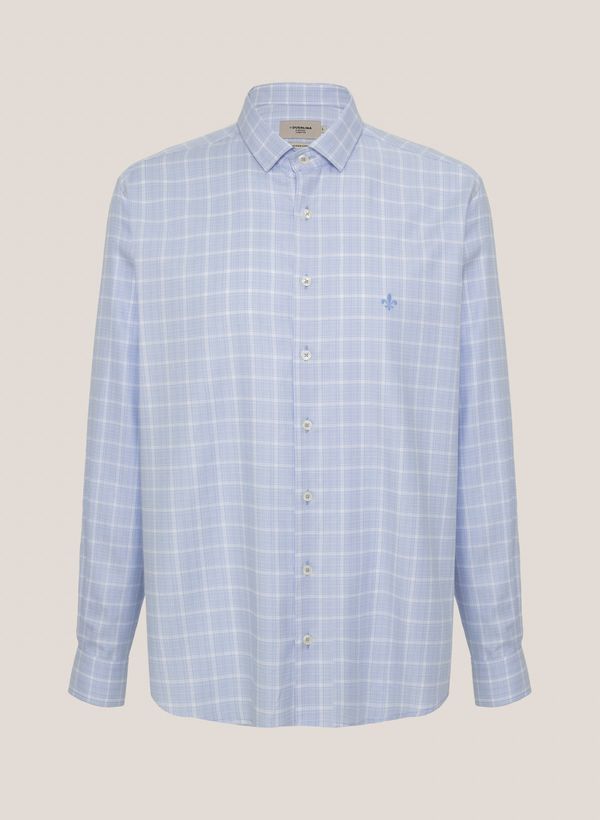 Camisa Comfort Fit Maquinetada Dudalina Masculina 7