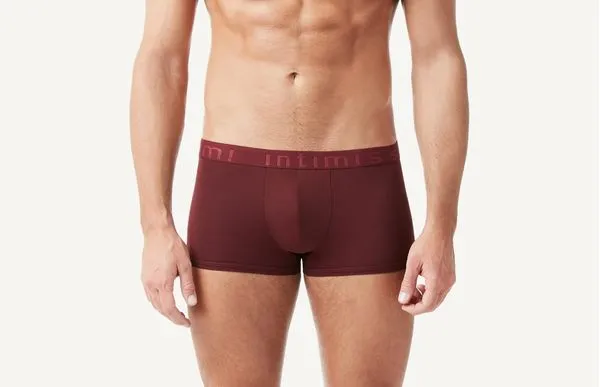 Cueca Boxer Em Microfibra - Vermelho P
