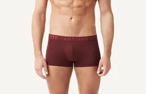 Cueca Boxer Em Microfibra - Vermelho P