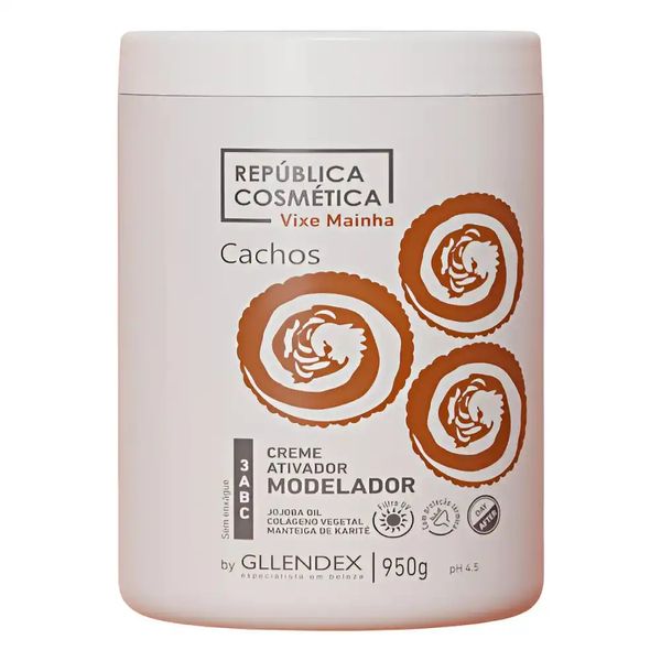 Ativador de Cachos Vixe Mainha Creme Modelador 3ABC Gllendex 950G