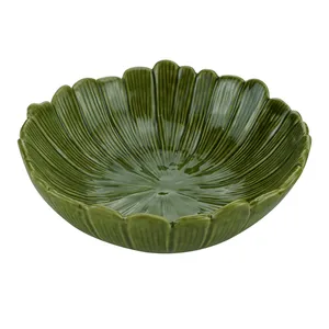 Centro de Mesa Banana Leaf Lyor, Cerâmica - 4476
