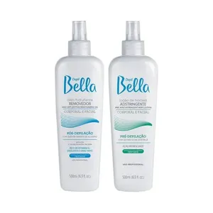 Kit Depil Bella Óleo Removedor + Loção Pré Depilatória Adstringente