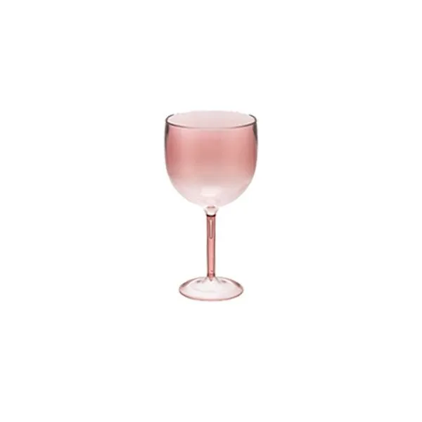 Taça Gin Rose de Plástico 580ml AP1023ROT - Plastifesta