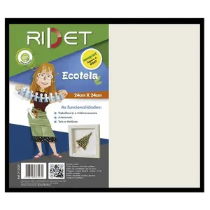 Tela Com Moldura Ecotela 1 Unidade 24x24cm 10061 - Ridet