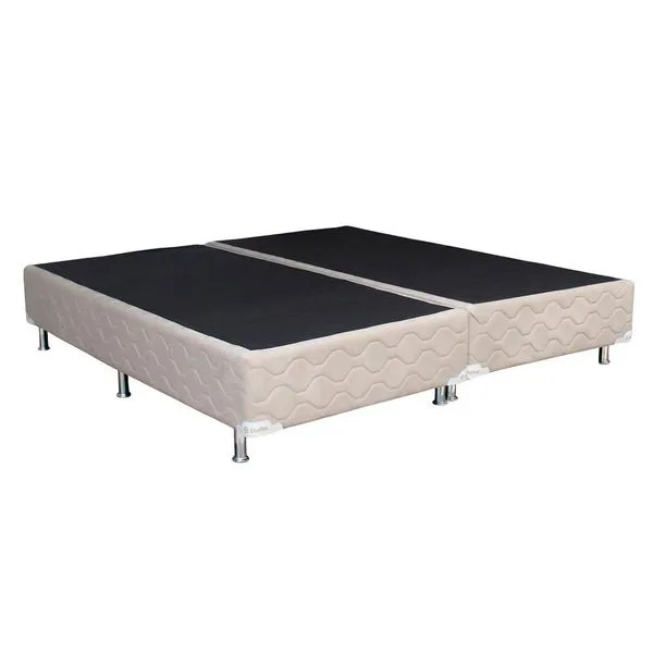 Base Cama Box Queen Bioflex Premium Bege 38x198x158cm (MP)