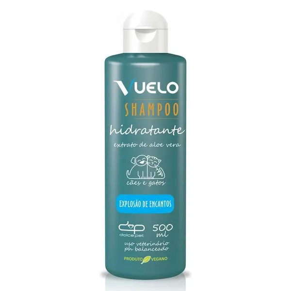 Shampoo Hidratante Para Cães E Gatos Vuelo Explosão De Encantos 500ml (MP)