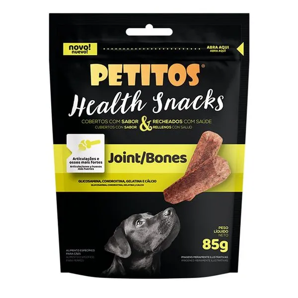 Petisco Petitos Para Cães Joint B Health Snacks Caixa 10 Unidades 85g (MP)