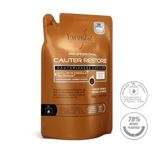 Refil Máscara Capilar Cauterização Cauter Restore Forever Liss 400g