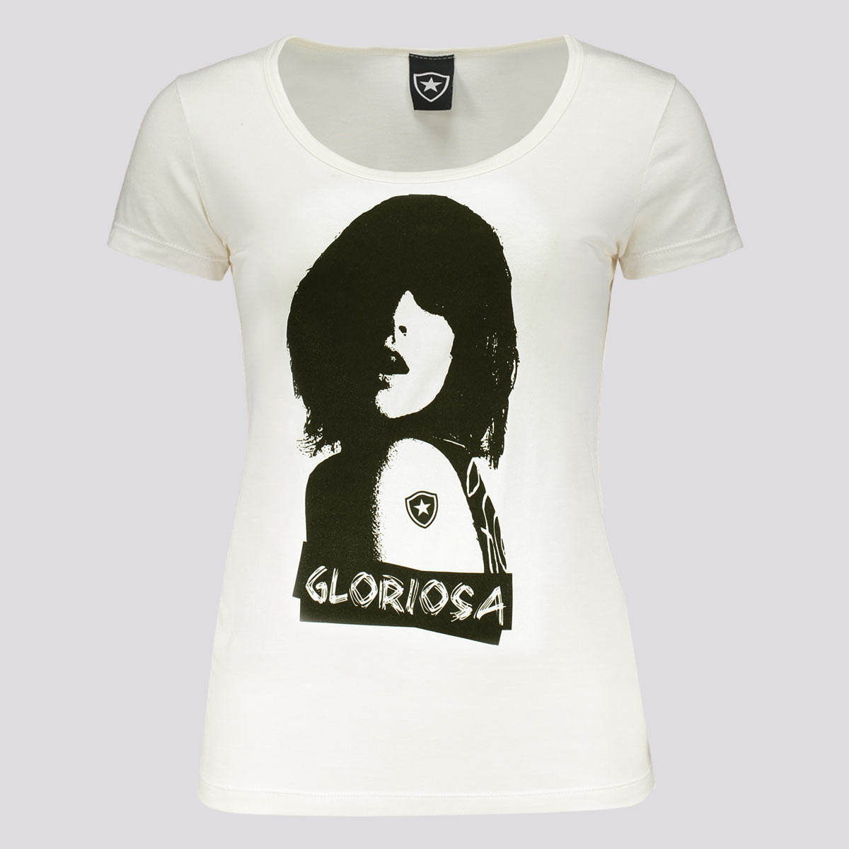 Camisa Botafogo Gloriosa Feminina Branca