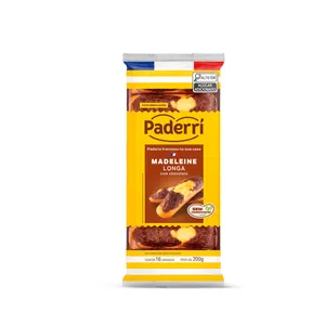 Madeleine Recheada Chocolate Paderri - 200g