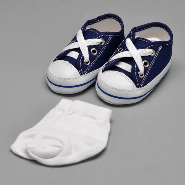 Kit Sapato com Meia - 151 Marinho - M
