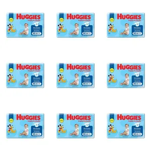 Kit 9 Fraldas Huggies Tripla Proteção (M) c/28 Unidades cada