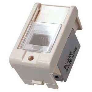 Módulo para tomada telefônica RJ45 8 fios marfim Decor Prime Schneider