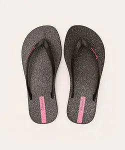 chinelo infantil fiesta glitter ipanema preto 27-28