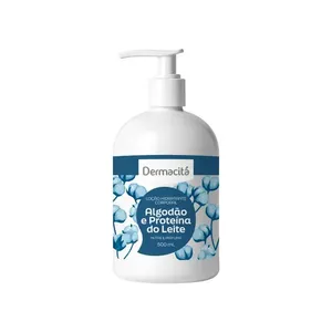 Hidratante Corporal Dermacitá Algodão e Proteína do Leite 500ml Loção Hidratante Dermacitá Algodão 500ml