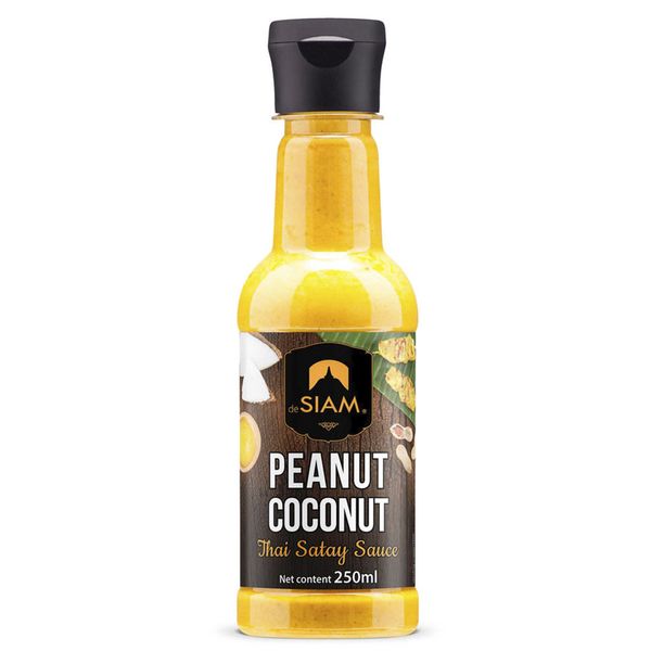 Molho de Amendoim com Coco Thai Satay Sauce deSiam 250ml