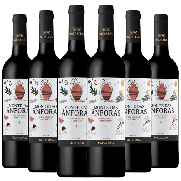 Kit 6 Garrafas Bacalhôa Monte Das Ânforas