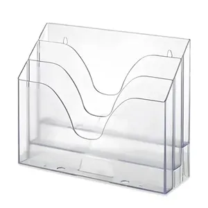 Organizador Triplo Maxcril Office Cristal 10170008 (MP)