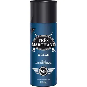 Desodorante Tres Maschand Spray Ocean 100ml