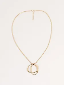 Colar Alongado Orgânico DOURADO