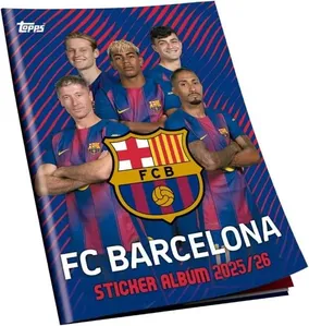 KIT ALBUM E 150 FIGURINHAS BARCELONA 2025/26 - TOPPS