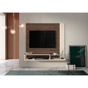 Painel para TV até 48'', 1 Nicho, 1 Prateleira - Londres Madero / Off White