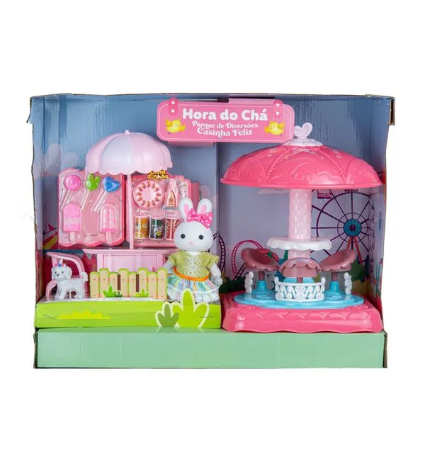Coleção Casinha Feliz - Parque de Diversões Hora do Chá ZP01356