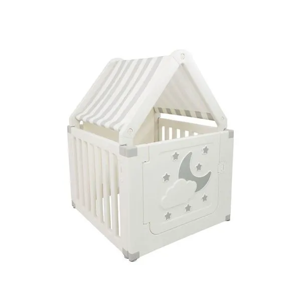 Freso Casinha Pet Plástico Para Cachorros Pequenos Desmontável Fácil De Limpar Resistente