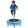 Trampolim Infantil SkyBound Kids de 36 polegadas com alça para uso interno Ideal para diversão e atividade física das crianças.