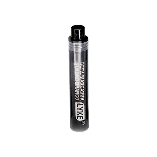 Refil Pincel Marcador Para Quadro Branco Recarregável Lyke Preto