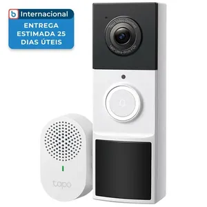 Campainha de Vídeo Tapo Inteligente Sem Fio Branco D210 A-MBI