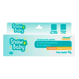 Pomada Contra Assaduras Snow Baby 45g