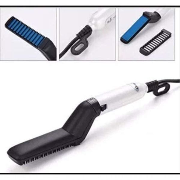 Chapinha Modelador E Alisador De Cabelo E Barba Masculino Bivolt Bivolt
