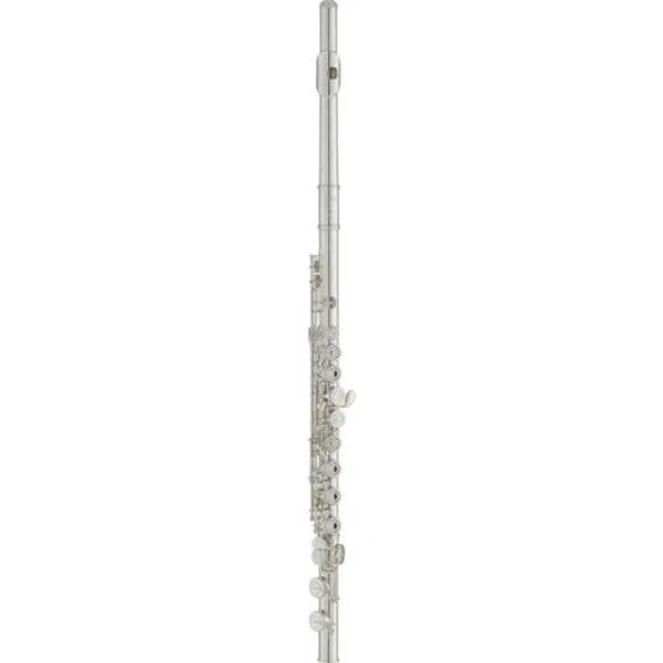 Flauta Transversal Soprano YFL-212 para Iniciantes com Chaves Fechadas e Mecanismo de e Separado Prata Yamaha Flauta Transversal Soprano YFL-212 com Chaves Fechadas e Mecanismo de e Separado Prata Yamaha
