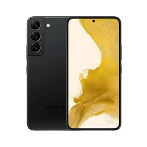 Smartphone Seminovo Galaxy S22 5G 128GB Cam Tripla 50MP+10MP+12MP Frontal 10MP Snapdragon 8 Gen 1 Tela 6.1" Preto - Produto Categoria Ouro- Samsung