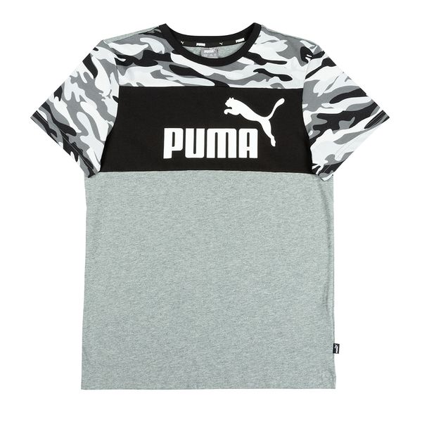 Camiseta Puma Ess+ Camo Infantil - 6 anos