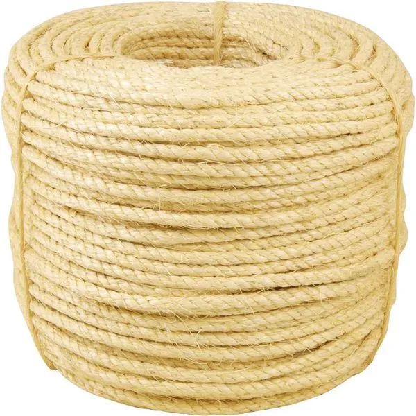 Corda de Sisal 8mmx220m 3 Pernas - VONDER