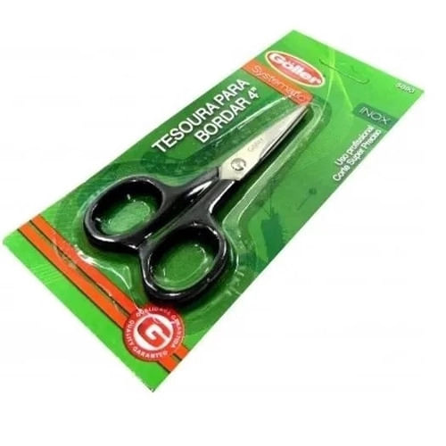 Tesoura inox para bordar Goller 4 Systematic