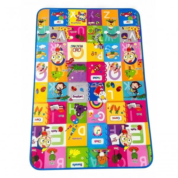 Tapete Infantil Térmico Impermeável 180x115cm Antiderrapante Dobrável para Atividades e Ambientes Infantis Jac Pack Tapete Infantil Térmico Impermeável 180x115cm Antialérgico para Quarto Sala e Escolas Jac Pack
