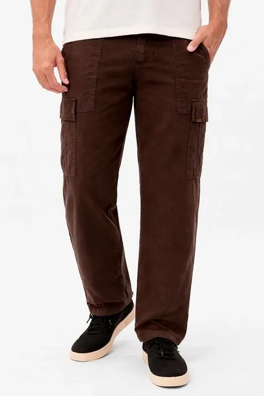 Calça Cargo Marrom MARROM/46
