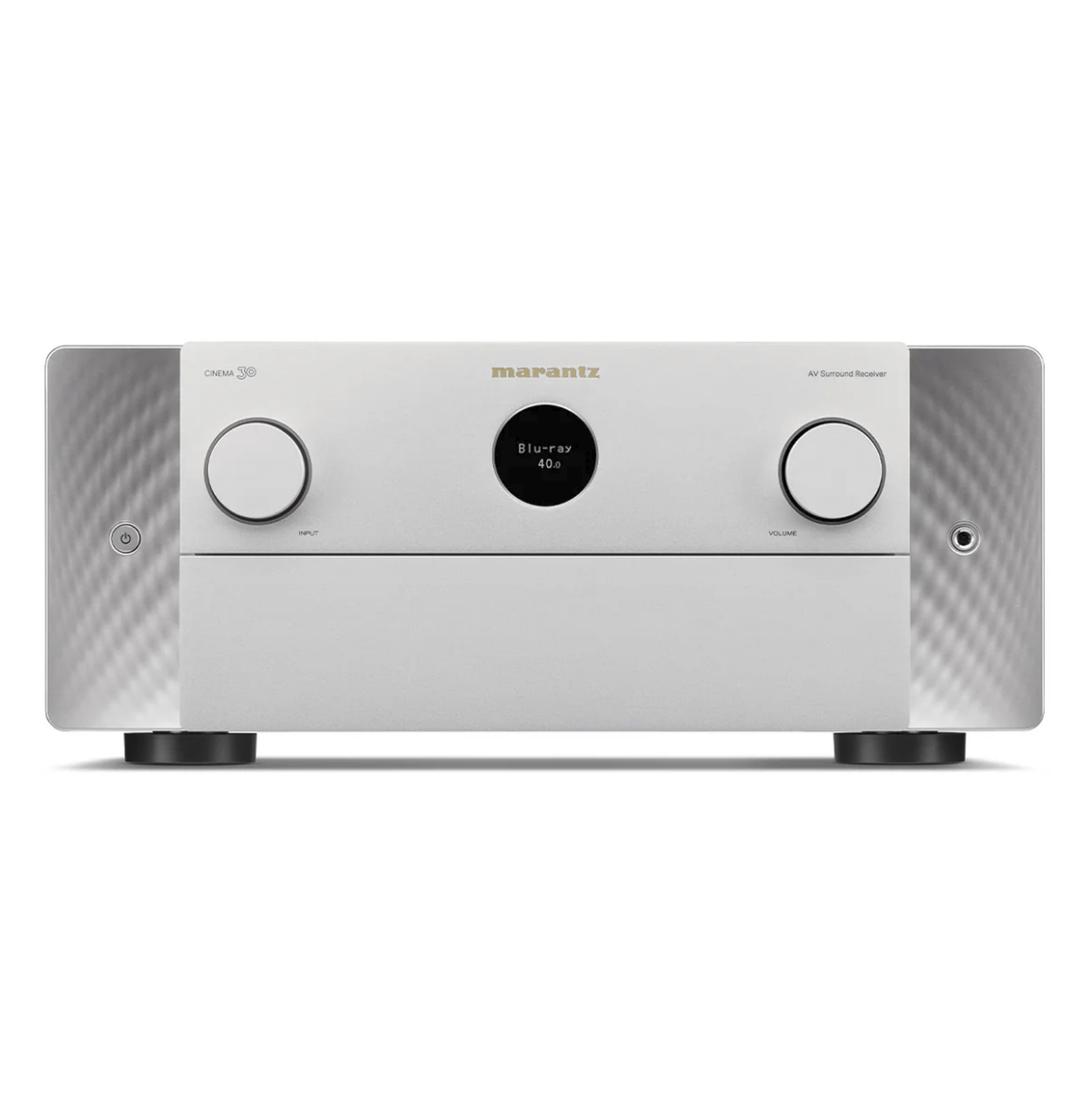 Receiver Marantz Cinema 30 Dolby Atmos, DTS:X, Auro 3D e IMAX 140W por canal a 8 Ohms 11.4CH- 120v - Prata