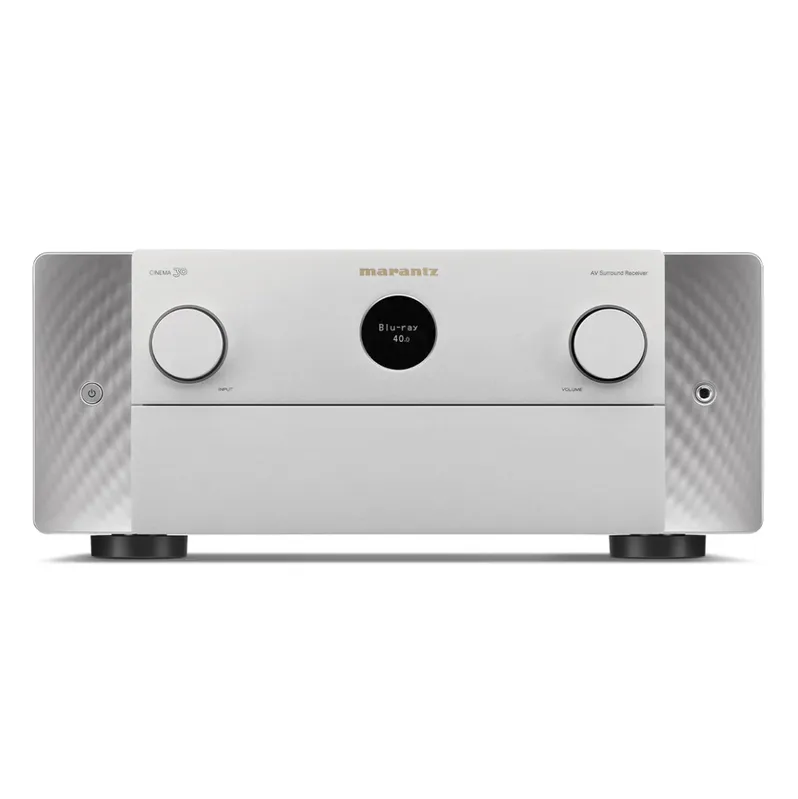 Receiver Marantz Cinema 30 Dolby Atmos, DTS:X, Auro 3D e IMAX 140W por canal a 8 Ohms 11.4CH- 120v - Prata