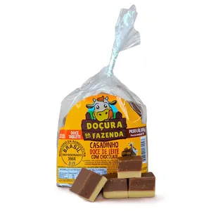 Doce de Leite com Chocolate em Tabletes Doçura da Fazenda 250g