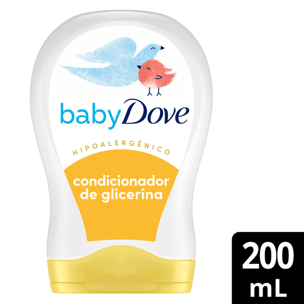 Condicionador Dove Baby Hidratação Glicerinada 200Ml